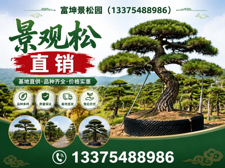 新泰市造型松批发展示图